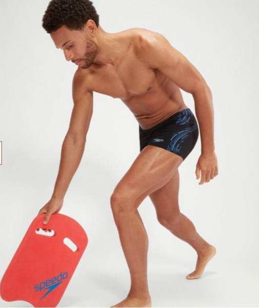 Плавки-шорты Speedo Tech Panel Aquashort (Мужской; 38 (54); Черный/Синий)